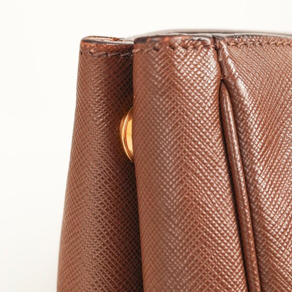 Prada Galleria Medium Brown Saffiano Leather Tote - Picture 12 of 15